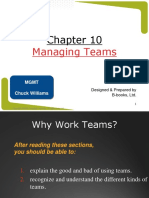 Managing Teams: MGMT Chuck Williams