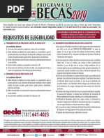 Becas FOMAQRO 2025: Convocatoria y Requisitos | PDF | Beca