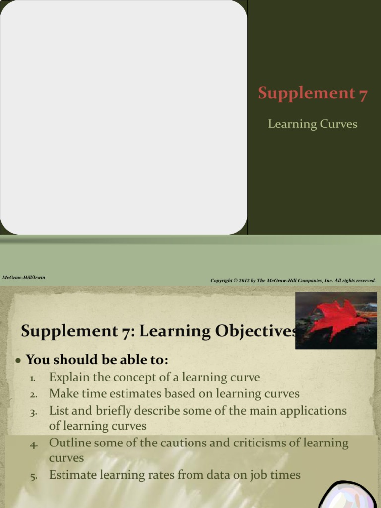Chapter 07S Slides | PDF | Percentage | Learning