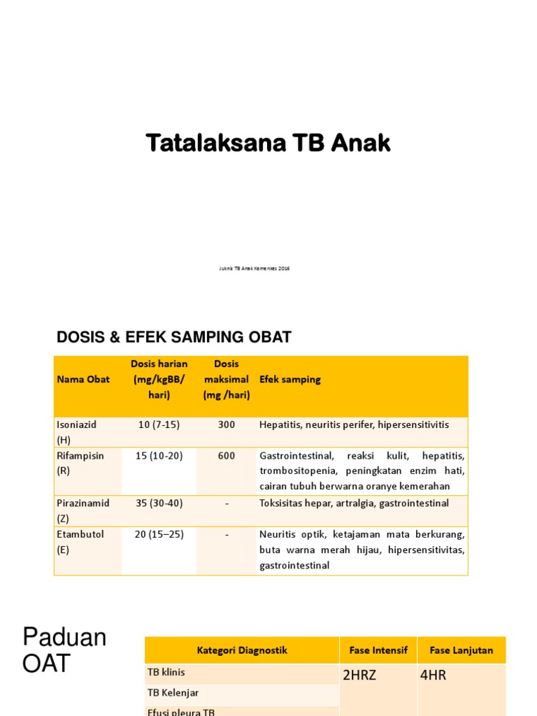 Tatalaksana Tb Anak Pdf