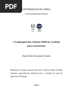 traducao ciencias medicas