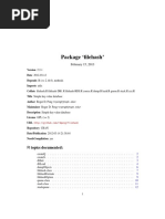 Package Filehash': R Topics Documented