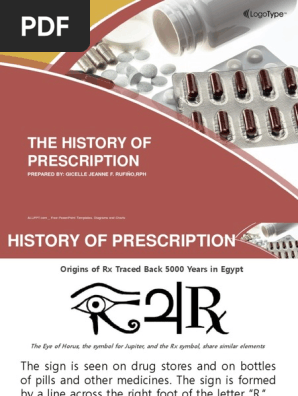 history of Rx