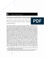 Dreams and Self-Consciousness in Late 18th Century Germany