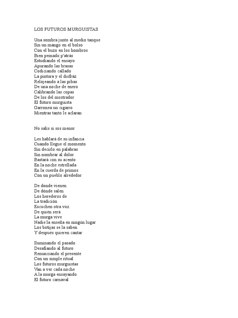 Los Futuros Murguistas Descargar gratis PDF Entretenimiento (general)