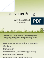 Konverter Energi Erwin K