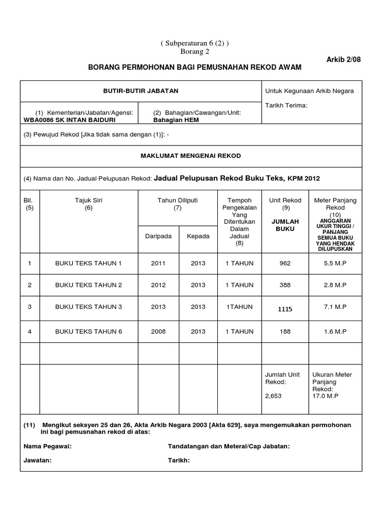 Borang arkib 2 08 malaukuit