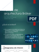 Patrón de Arquitectura Bróker