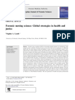 Forensic Nursing Science: Global Strategies in Health and Justice