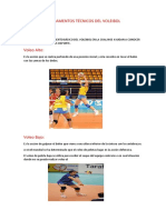 Fundamentos Técnicos Del Voleibol