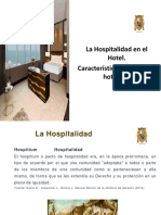 La Hospitalidad en El Hotel