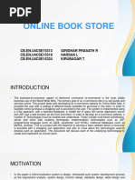 Online Book Store: Group Members