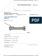 Lubrication Relief Valve (9S6979) : Specifications