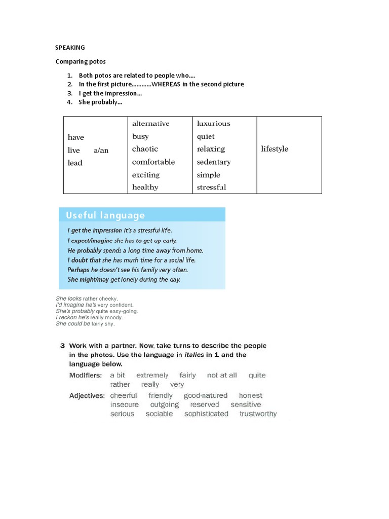 Speaking | PDF