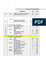Al Fardan - Work Schedule (6th July To 30th July) SR No. Location Work Details Qty UOM