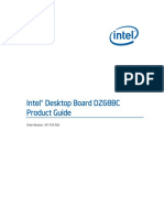 Intel® Desktop Board DZ68BC Product Guide: Order Number: G41105-002