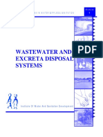 Wastewater and Excreta Disposal