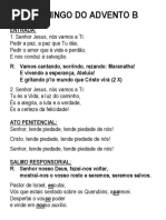 i Domingo Do Advento b