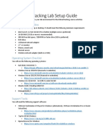 Ethical Hacking Lab Setup Guide Updated