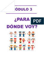 MODULO SOBRE EL PROYECTO DE VIDA PARA NIÑOS