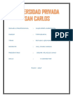 Informe de Levantamiento