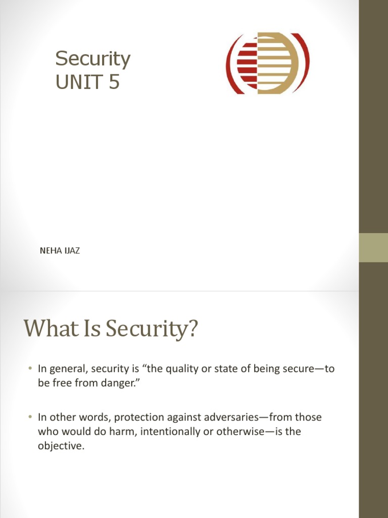 Security Unit 5: Neha Ijaz | PDF | Information Security | Cybercrime