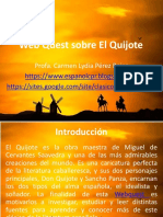 Webquest Sobre El Quijote
