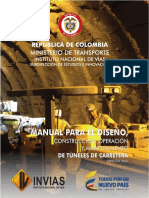 Invías 2016 - Manual de Túneles Para Colombia 1ed (1)