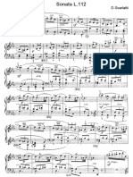 Scarlatti Sonate Per Pianoforte (112)
