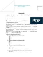 Prueba Diagnóstico Dibujo Técnico