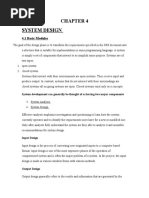 SYSTEM DESIGN (Basic Modules)