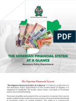 The Nigerian Financial System at A Glance - Monetary Policy Department