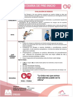 293 Reunión Diaria Pre Inicio - 14012018 - Evaluación de Riesgos