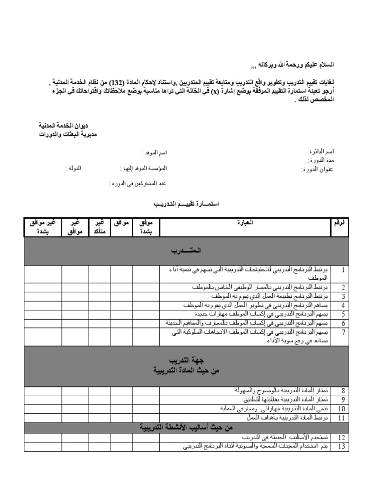 Unnecessary Thief Psychological استمارة تقييم الحقيبة التدريبية Norskkreativdesign Com