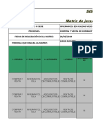 Matriz de Peligros. SG-SST