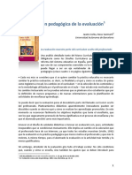 La función pedagógica de la evaluación - jorba y Sanmarti