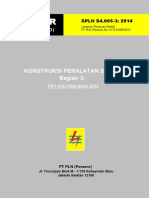 SPLN - S4.005-3 - 2014 Final - Konstruksi Peralatan Scada Bag3 - Telekomunikasi PDF