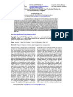 Development and Performance Evaluation of a Liquid Soap Production Machine