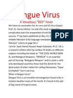 Dengue Virus: A Vexatious "RED" Fever