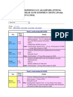 Jadual Exam