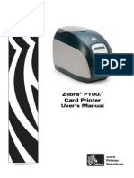 Zebra P100i - Zebra P100i Plastic Card Printers