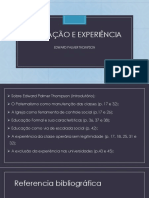 Educação e Experiência