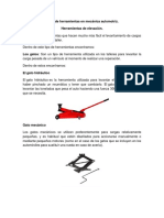 Tipos de Herramientas y Cuadro Comparativo