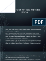 Elements of Art and Principle Design