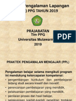 Praktek Pengalaman Lapangan (PPL) PPG 2019