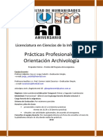 Practicas Profesionales I - Archivología Codutti