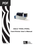 Download Zebra p330i Printer  Zebra p330m User Manual by Zebra Card Printer SN42599997 doc pdf
