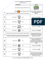 Proses Kalibrasi SPAN Indicator Rinstrum R420-K401-A