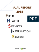 FHSIS XII Annual Report CY 2018