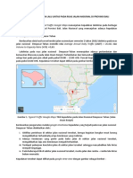 Analisis Kepadatan Lalu Lintas Pada Ruas Jalan Nasional Di Prov. Bali